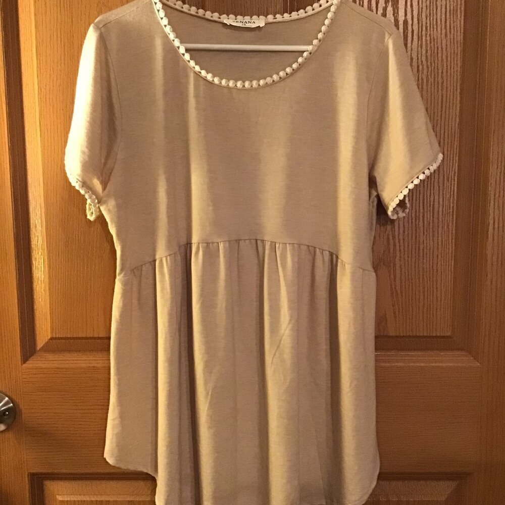 Zenana Babydoll  Shirt